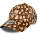 siltovka-zaoblena-hneda-nastavitelny-9twenty-animal-print-los-angeles-dodgers-mlb-new-era