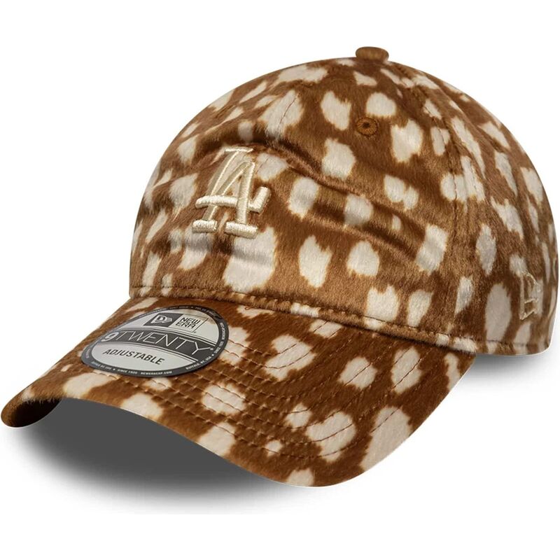 siltovka-zaoblena-hneda-nastavitelny-9twenty-animal-print-los-angeles-dodgers-mlb-new-era
