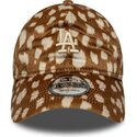 siltovka-zaoblena-hneda-nastavitelny-9twenty-animal-print-los-angeles-dodgers-mlb-new-era
