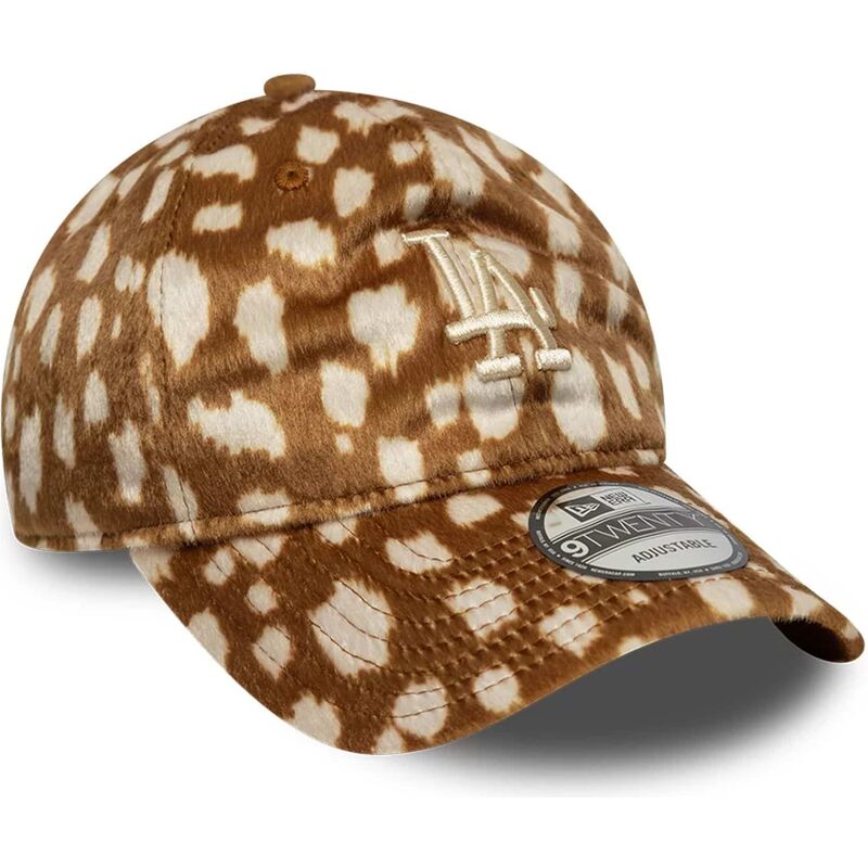 siltovka-zaoblena-hneda-nastavitelny-9twenty-animal-print-los-angeles-dodgers-mlb-new-era