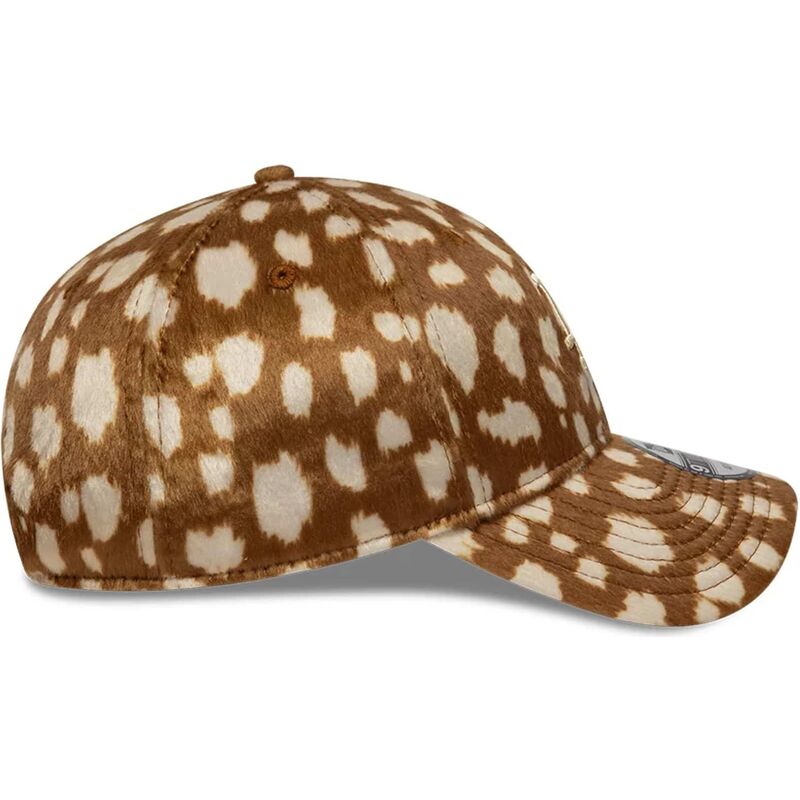 siltovka-zaoblena-hneda-nastavitelny-9twenty-animal-print-los-angeles-dodgers-mlb-new-era