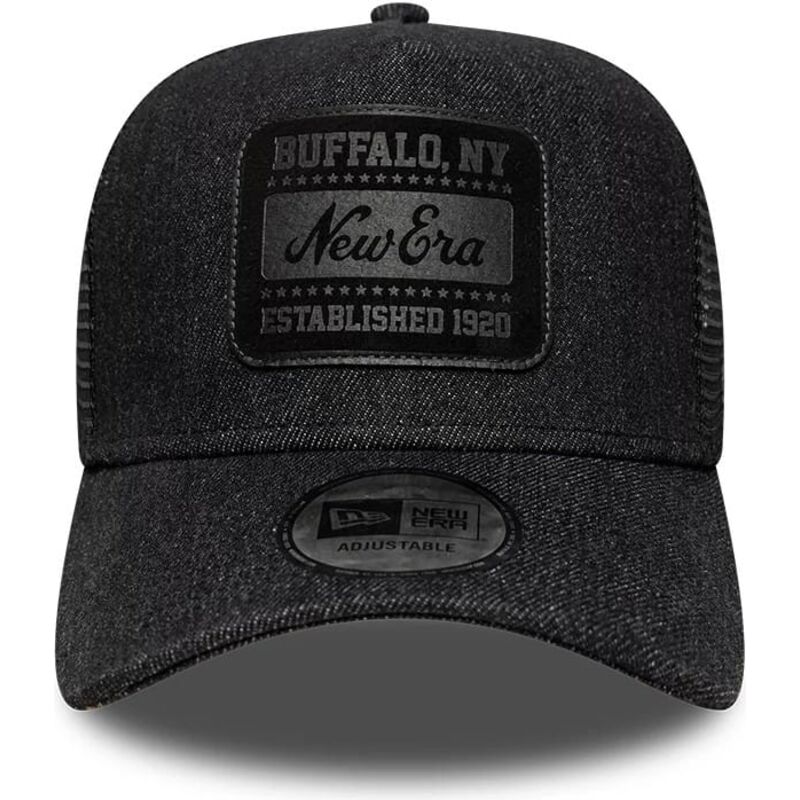 siltovka-zaoblena-cierna-snapback-a-frame-patch-denim-new-era