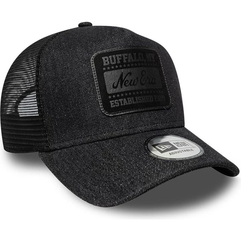 siltovka-zaoblena-cierna-snapback-a-frame-patch-denim-new-era