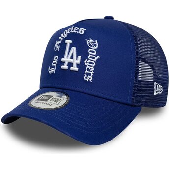 Šiltovka zaoblená modrá snapback A Frame Wordmark Los Angeles Dodgers MLB New Era