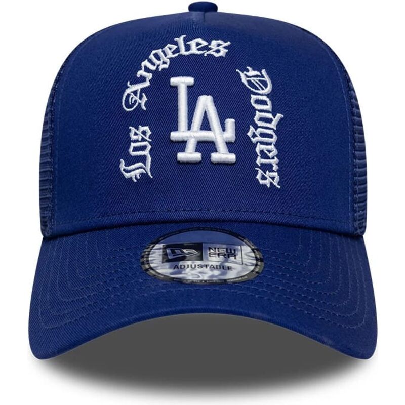 siltovka-zaoblena-modra-snapback-a-frame-wordmark-los-angeles-dodgers-mlb-new-era