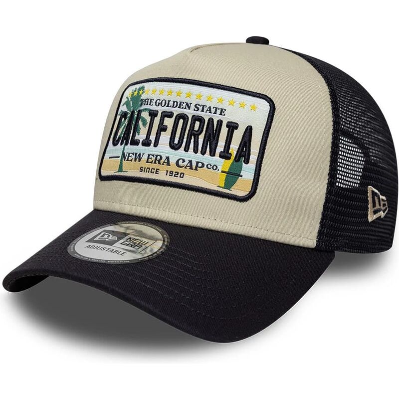 siltovka-zaoblena-bezova-snapback-a-frame-license-plate-california-new-era
