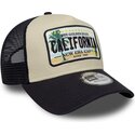 siltovka-zaoblena-bezova-snapback-a-frame-license-plate-california-new-era
