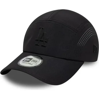 Šiltovka zaoblená čierna snapback Runner Tech Midi Los Angeles Dodgers MLB New Era