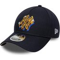 siltovka-zaoblena-tmavomodra-snapback-9forty-m-crown-a-frame-emblem-new-york-yankees-mlb-new-era