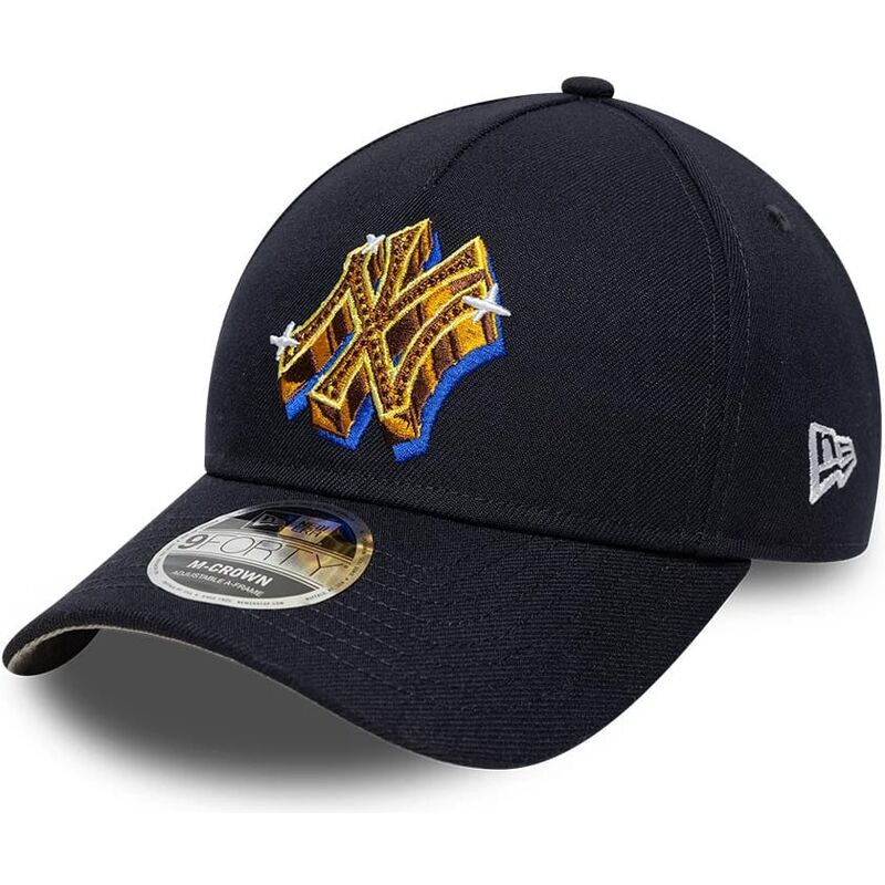 siltovka-zaoblena-tmavomodra-snapback-9forty-m-crown-a-frame-emblem-new-york-yankees-mlb-new-era
