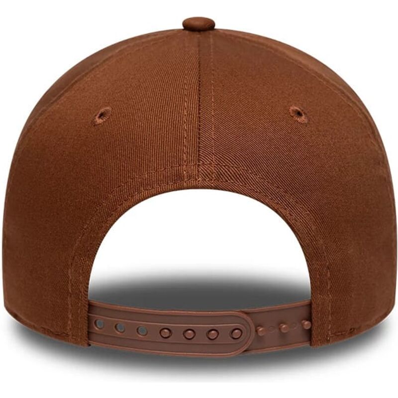 siltovka-zaoblena-hneda-snapback-e-frame-league-essential-los-angeles-dodgers-mlb-new-era