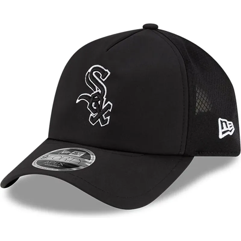 siltovka-zaoblena-cierna-snapback-9forty-apex-batting-practice-chicago-white-sox-mlb-new-era