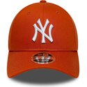 siltovka-zaoblena-oranzova-snapback-9forty-m-crown-new-york-yankees-mlb-new-era
