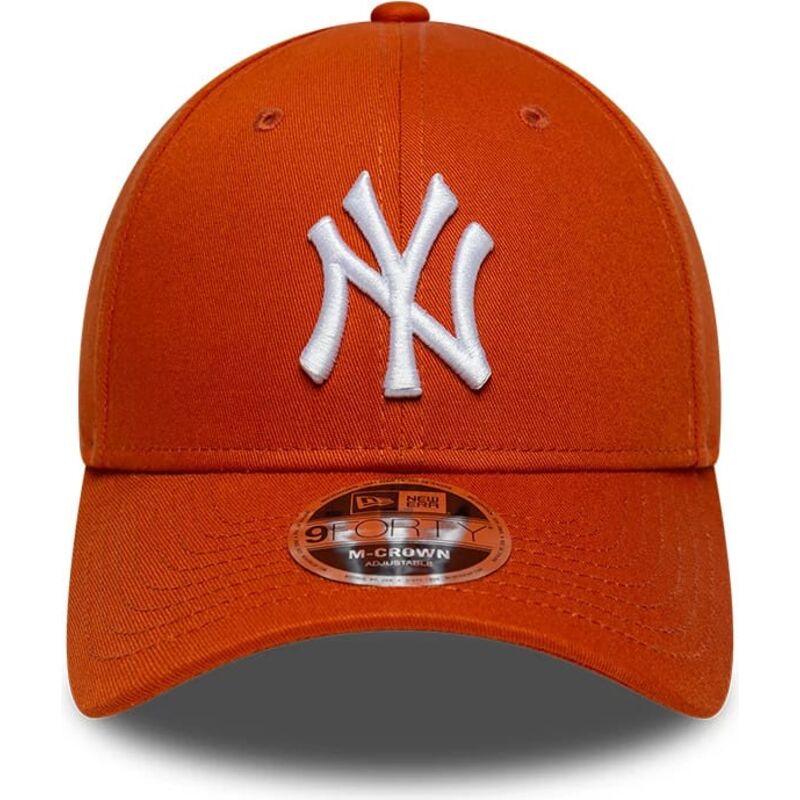 siltovka-zaoblena-oranzova-snapback-9forty-m-crown-new-york-yankees-mlb-new-era