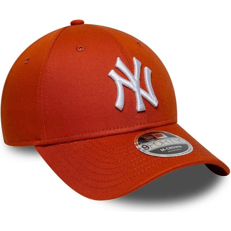 siltovka-zaoblena-oranzova-snapback-9forty-m-crown-new-york-yankees-mlb-new-era