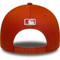 siltovka-zaoblena-oranzova-snapback-9forty-m-crown-new-york-yankees-mlb-new-era