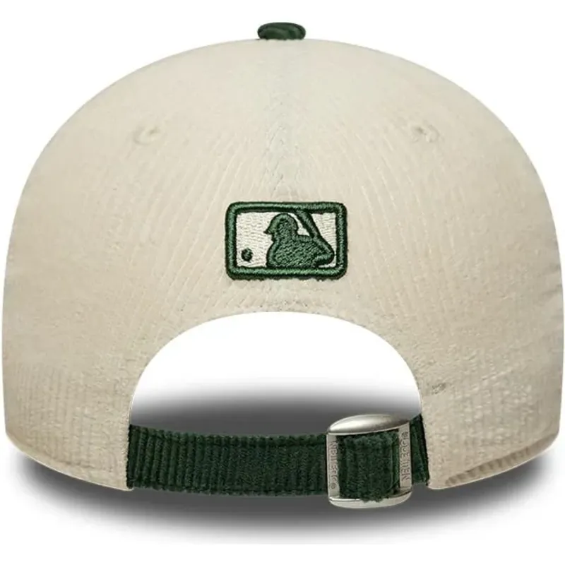 siltovka-zaoblena-bezova-snapback-9forty-m-crown-cord-los-angeles-dodgers-mlb-new-era