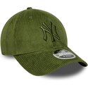 siltovka-zaoblena-zelena-nastavitelny-9forty-m-crown-cord-new-york-yankees-mlb-new-era