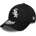 siltovka-zaoblena-cierna-snapback-9forty-m-crown-side-script-chicago-white-sox-mlb-new-era