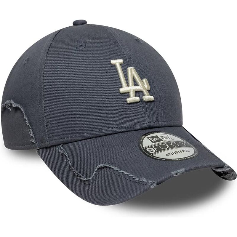 siltovka-zaoblena-siva-nastavitelny-9forty-stitched-los-angeles-dodgers-mlb-new-era