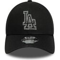siltovka-zaoblena-cierna-nastavitelny-9forty-metallic-outline-los-angeles-dodgers-mlb-new-era