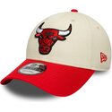 siltovka-zaoblena-bezova-nastavitelny-9forty-colour-block-chicago-bulls-nba-new-era
