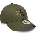 siltovka-zaoblena-zelena-nastavitelny-9forty-outline-camo-new-york-yankees-mlb-new-era
