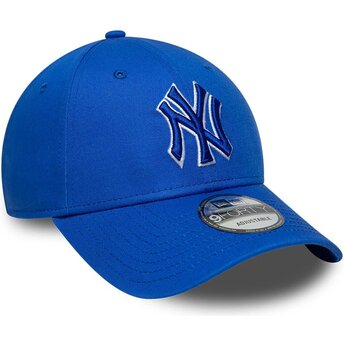 Šiltovka zaoblená modrá nastaviteľný 9FORTY Team Outline New York Yankees MLB New Era