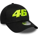 siltovka-zaoblena-cierna-nastavitelny-9forty-wordmark-valentino-rossi-vr46-motogp-new-era