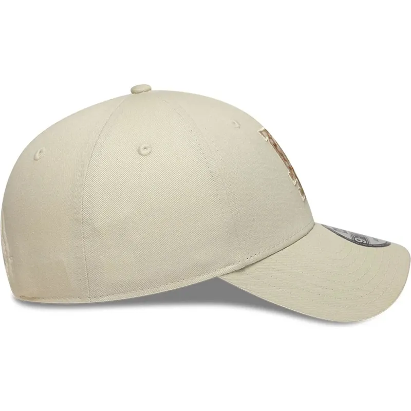 siltovka-zaoblena-bezova-nastavitelny-9forty-faux-pony-infill-los-angeles-dodgers-mlb-new-era
