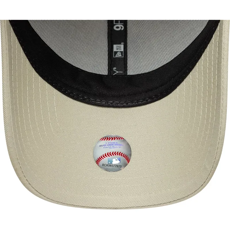 siltovka-zaoblena-bezova-nastavitelny-9forty-faux-pony-infill-los-angeles-dodgers-mlb-new-era