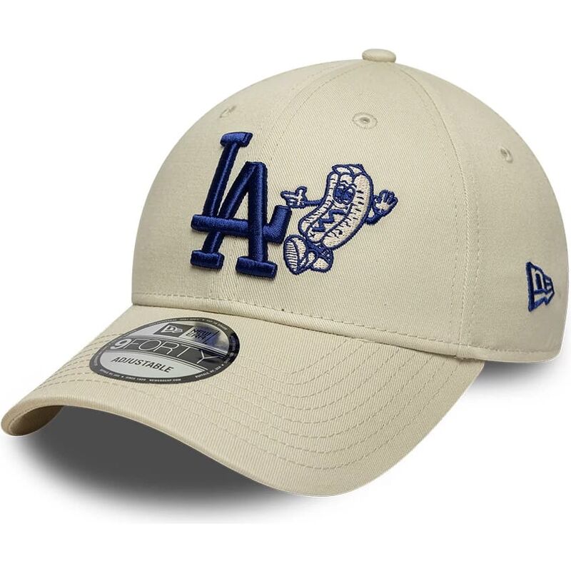 siltovka-zaoblena-bezova-nastavitelny-9forty-food-icon-los-angeles-dodgers-mlb-new-era