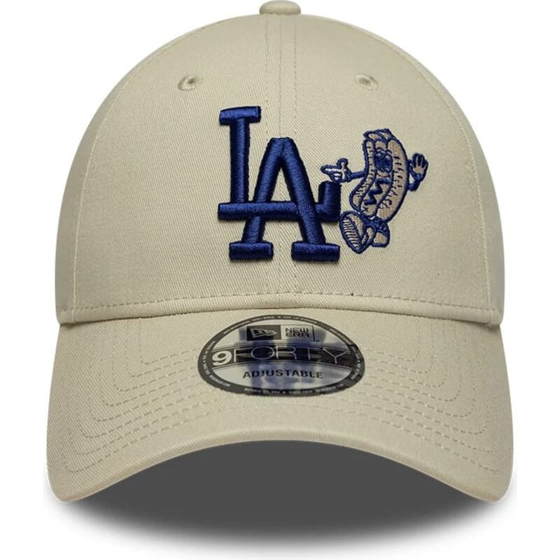 siltovka-zaoblena-bezova-nastavitelny-9forty-food-icon-los-angeles-dodgers-mlb-new-era