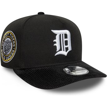 Šiltovka zaoblená čierna snapback 19TWENTY Cooperstown Cord Detroit Tigers MLB New Era