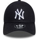 siltovka-zaoblena-tmavomodra-snapback-9forty-m-crown-side-script-new-york-yankees-mlb-new-era
