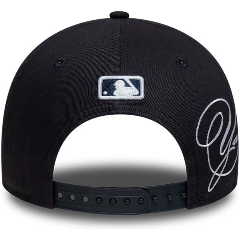 siltovka-zaoblena-tmavomodra-snapback-9forty-m-crown-side-script-new-york-yankees-mlb-new-era