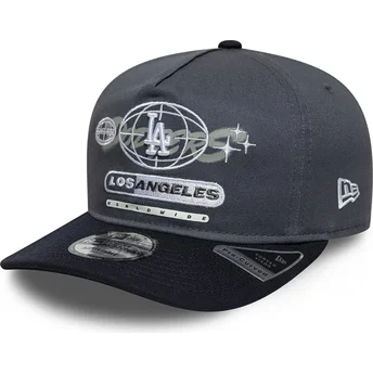 Šiltovka zaoblená sivá snapback 19TWENTY Graphic Los Angeles Dodgers MLB New Era