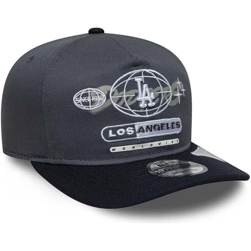 siltovka-zaoblena-siva-snapback-19twenty-graphic-los-angeles-dodgers-mlb-new-era