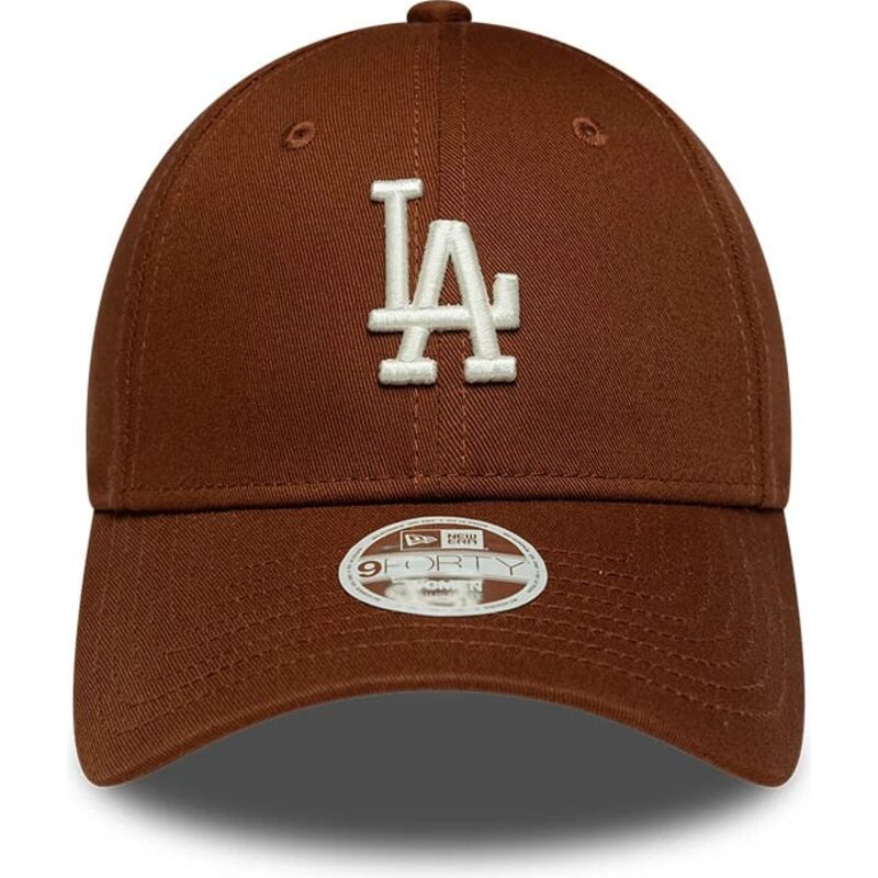 siltovka-zaoblena-hneda-nastavitelny-9forty-league-essential-midi-los-angeles-dodgers-mlb-new-era