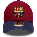 siltovka-zaoblena-cervena-nastavitelny-9forty-contrast-fc-barcelona-laliga-new-era