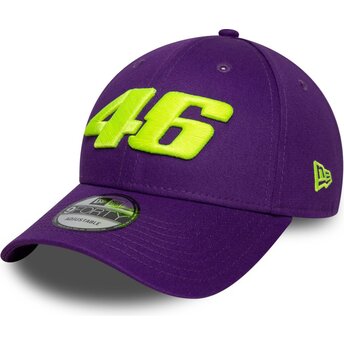 Šiltovka zaoblená fialová nastaviteľný 9FORTY Wordmark Valentino Rossi VR46 MotoGP New Era