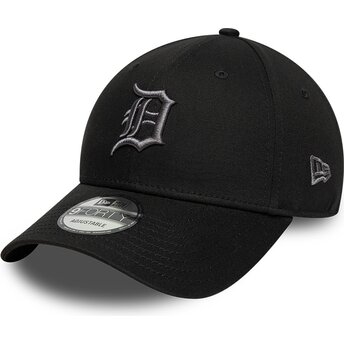 Šiltovka zaoblená čierna nastaviteľný 9FORTY League Essential Detroit Tigers MLB New Era