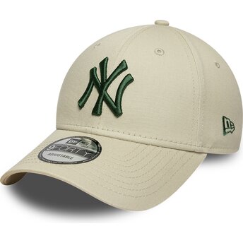 Šiltovka zaoblená béžová nastaviteľný 9FORTY League Essential New York Yankees MLB New Era