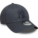 siltovka-zaoblena-siva-nastavitelny-9forty-league-essential-new-york-yankees-mlb-new-era