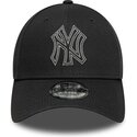 siltovka-zaoblena-siva-nastavitelny-9forty-metallic-outline-new-york-yankees-mlb-new-era