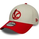 siltovka-zaoblena-cervena-nastavitelny-9forty-contrast-visor-vespa-piaggio-new-era
