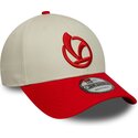 siltovka-zaoblena-cervena-nastavitelny-9forty-contrast-visor-vespa-piaggio-new-era