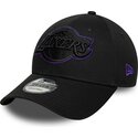 siltovka-zaoblena-cierna-nastavitelny-9forty-outline-los-angeles-lakers-nba-new-era