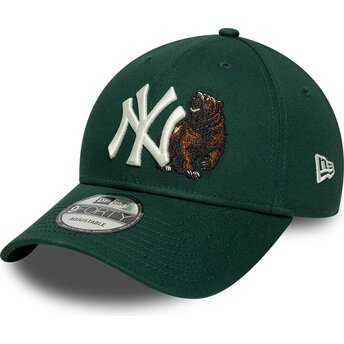 Šiltovka zaoblená zelená nastaviteľný 9FORTY Outdoor Icon New York Yankees MLB New Era