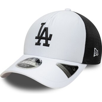 Šiltovka zaoblená biely snapback 9FORTY APEX Sporty Los Angeles Dodgers MLB New Era